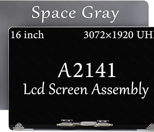 GBOLE A2141 Screen Replacement for MacBook Pro Retina A2141 2019 Full LCD Screen Display