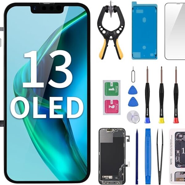 for iPhone 13 Screen Replacement 6.1 Inch with Ear Speaker