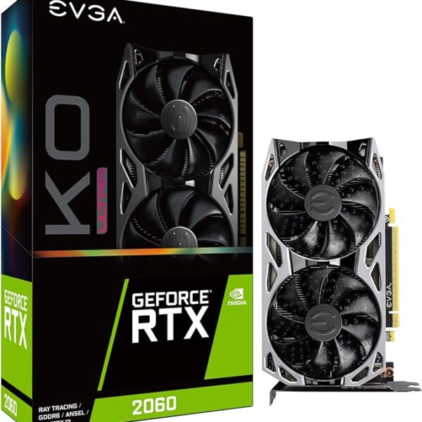 EVGA 06G-P4-2068-KR
GeForce RTX 2060 KO Ultra
Gaming, Graphics Card